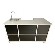 Mobile Science Demonstration Table w/ Sink